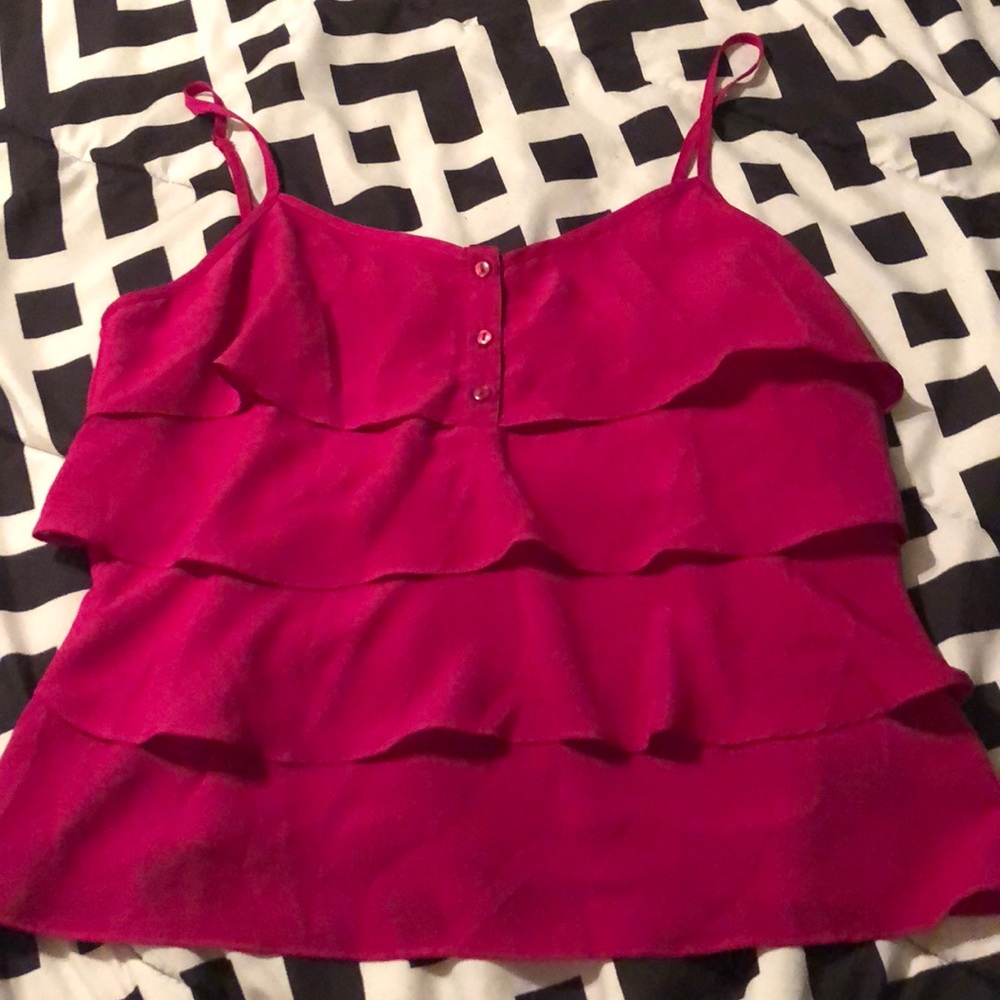 Ruffled Cami NWOT